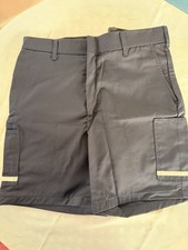 Fedex Stan Herman Uniform Cargo Shorts Mens 46 Blue Reflective 3 available