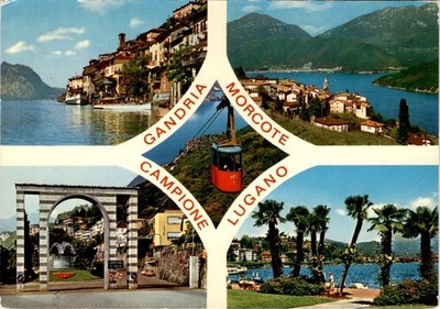 CAMPIONE D'VALIA, D ITALIA, GANDRIA, MORC Postcard