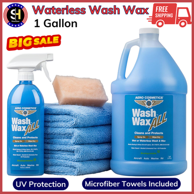 #ad #ad Wet or Waterless Wash Wax Kit 144 OzUV ProtectionAircraft QualityEco Friendly $54.95