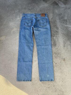 Vintage 90's Levi's 501xx Straight Leg Light Wash Denim Vintage 90's Levi's 501xx Straight Leg Light Wash Denim