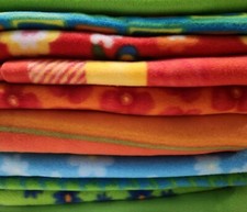 Bright Childrens Polar Fleece Fabric Anti Pill / 60" Wide / Sold by the Piece