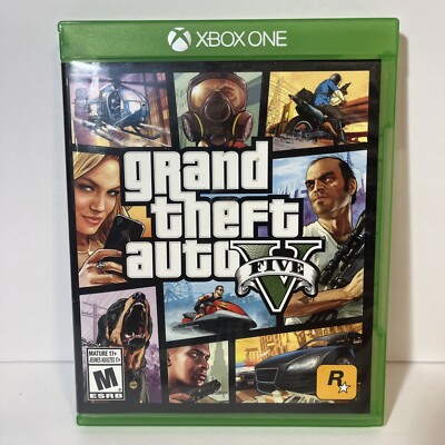 Grand Theft Auto V - Microsoft Xbox One Complete w/Map CIB