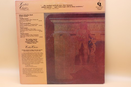 J.S. Bach Secular Cantatas - Ameling, English, Nimsgern, Collegium Aureum 2 LPs - Picture 3 of 5