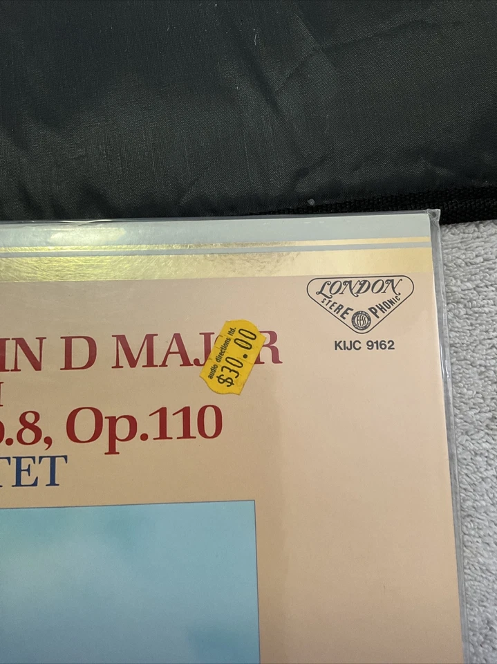 KIJC 9162 BORODIN QUARTET " STRING QUARTET " (ANALOGUE-JAPANPRESSING/SEALED) - Image 3 of 4