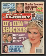 2003 September 2 National Examiner Magazine - Princess Diana Charles Bronson