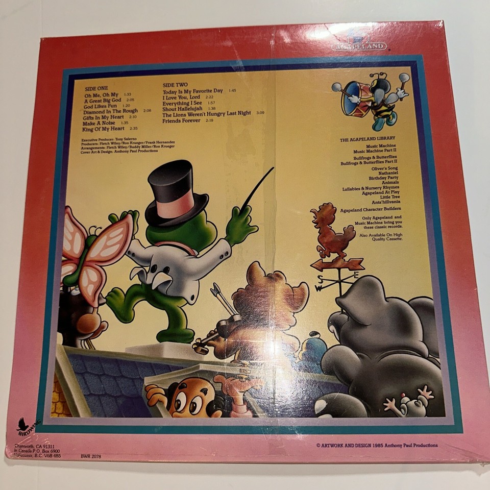 Bullfrogs and Butterflies VINYL LP ALBUM BIRDWING RECORDS SEALED eBay