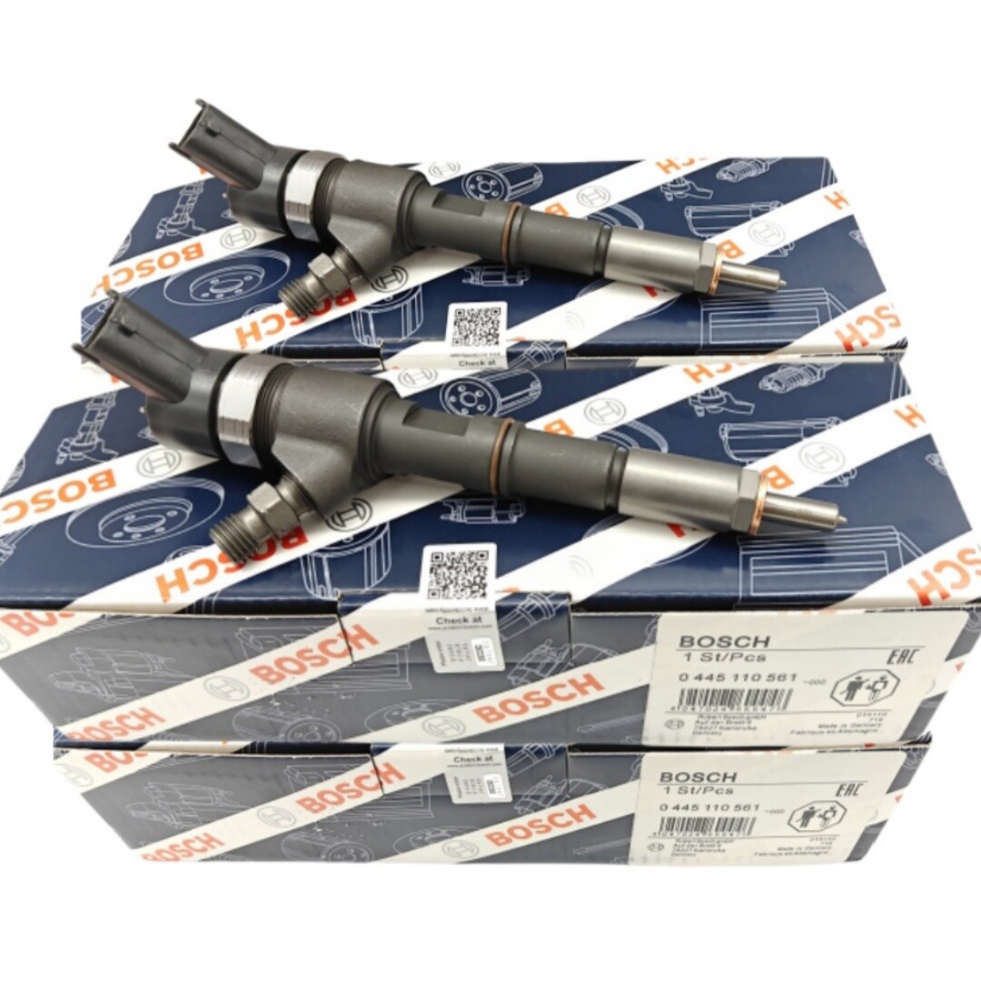 4 Bosch Deutz TD2.9 TDC2.9 L4 Engine Fuel Injectors 0445110561 04132014
