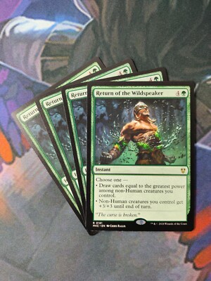 Return of the Wildspeaker x 4 | 7% Off 2+ | Karlov Manor | NM | MTG