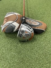 PING G10 FAIRWAYWOOD. #3 15.5 DEGREE RIGHT HANDED. TFC REGULAR GRAPHITE SHAFT