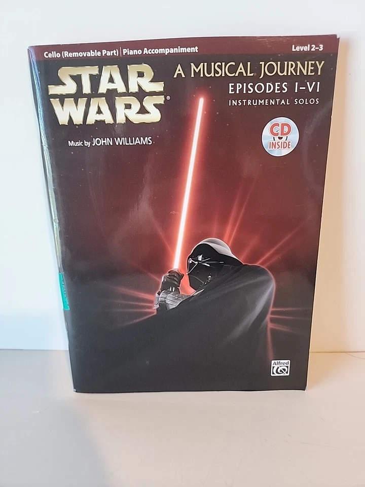 Star Wars - A Musical Journey Music from Episodes I-VI Cello Piano CD Included - Image 3 of 4