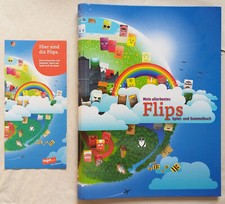 tegut ... Mein allerbestes Flips Spiel- und Sammelbuch Leeralbum und Flyer