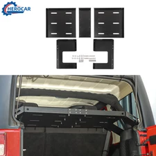 Rear Trunk Cargo Rack Basket Tray Interior Storage for Jeep Wrangler JK JL 4 DR