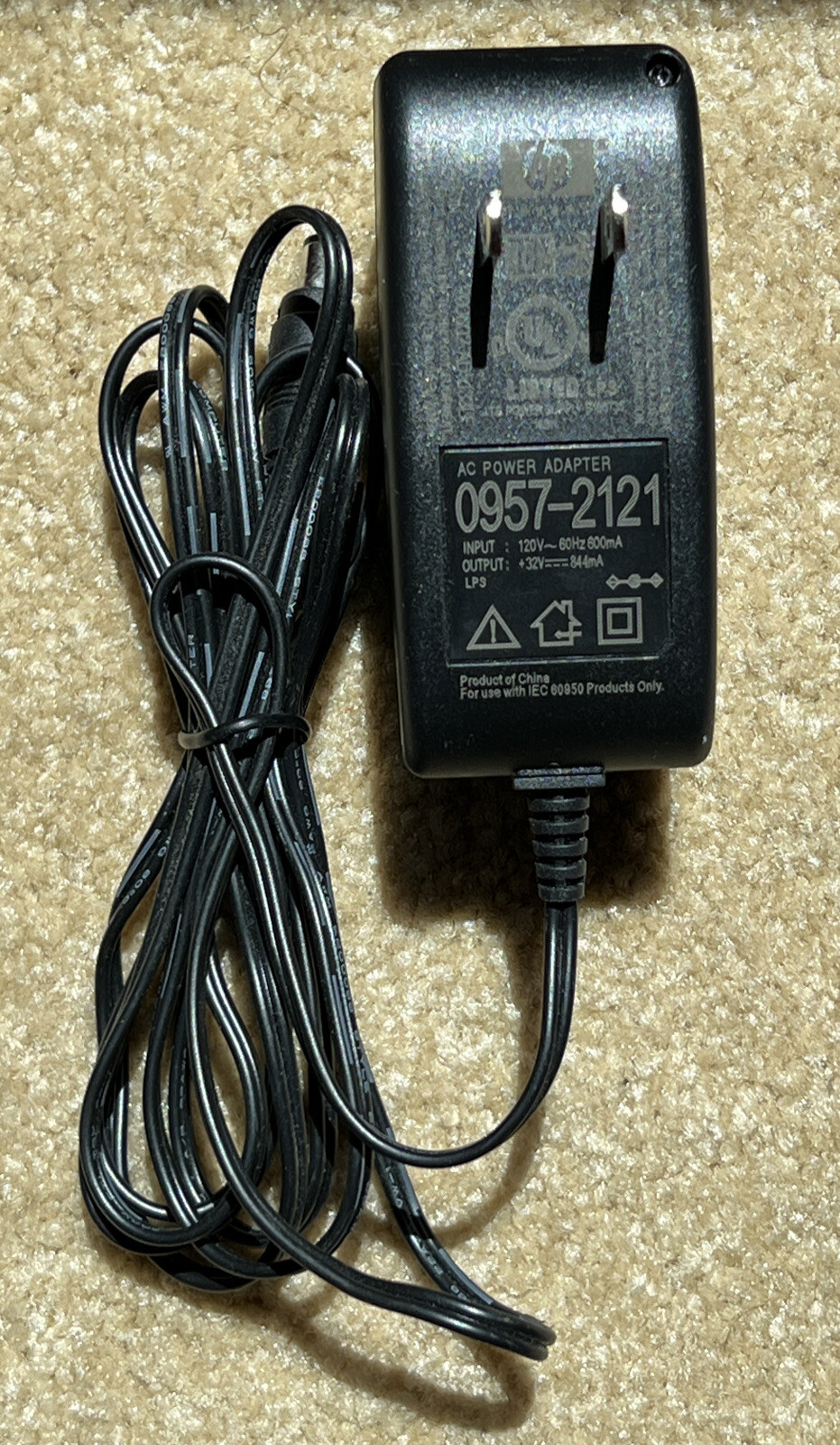 Genuine OEM HP AC Power Adapter for PhotoSmart 385 Compact Photo Printer