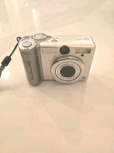 Canon PowerShot Digital Camera A80 Boxed With Case And Inserts -Tested - Picture 2 of 22