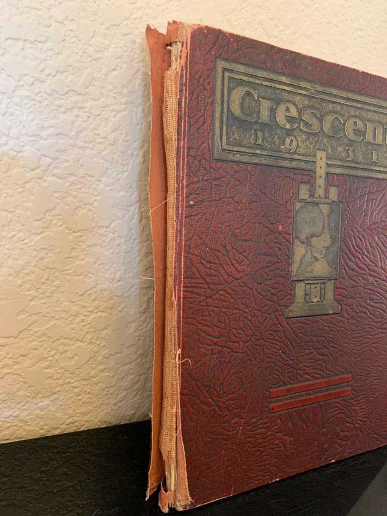 Elwood High School Yearbook 1931 "The Crescent" 31 Elwood, Indiana IN