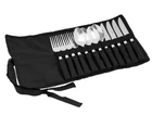 Easy Camp Flatware Family Cutlery Set Black