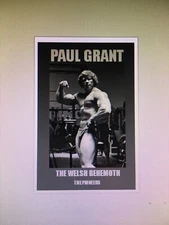 Bodybuilding Powerlifting Paul Grant The Welsh Behemoth Booklet New Rare 2025