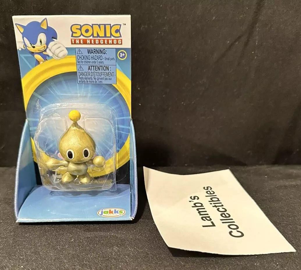 Sonic The Hedgehog GOLD CHAO 2.5 Jakks Pacific Action Figure Sega