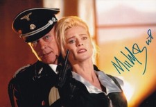MICHAEL BYRNE signed Autogramm 20x30cm INDIANA JONES in Person autograph COA