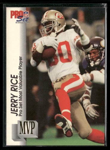 Jerry Rice 1992 Pro Set #MVP27 Gold MVPs San Francisco 49ers | eBay