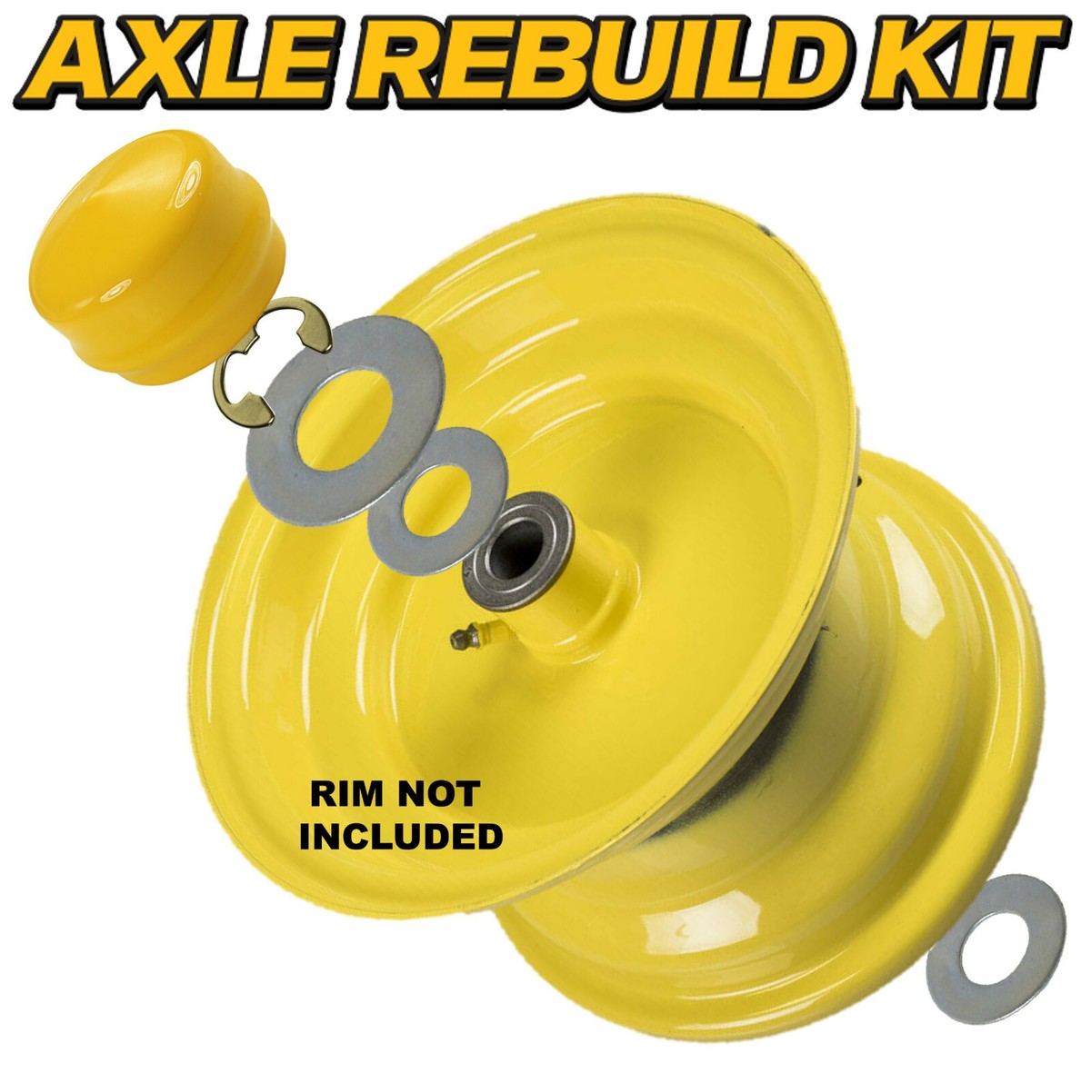 Kit Mandrino Per L130 LA140 Kit Cuscinetti Mandrino Ruota Per Tosaerba John Deere L130, LA140, LA145, LA150, LA155, LA165 Cuscinetti Tosaerba Anteriori - Foto 6