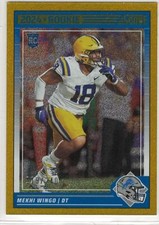 Mekhi Wingo RC 2024 Score football Gold Dots parallel #372 Lions #d /240