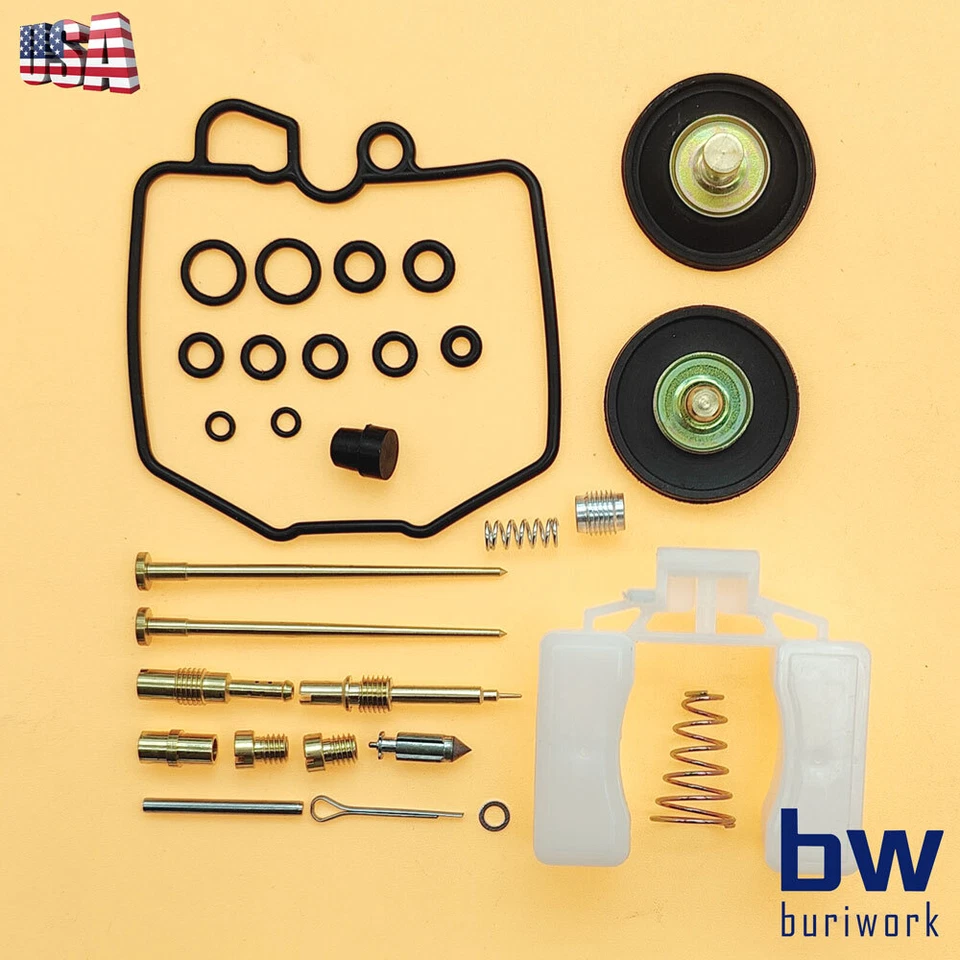 4Set Carburetor Repair Rebuild Kit For Honda CB900C CB900F CB1000C 1980-1983 Foto 3 de 4