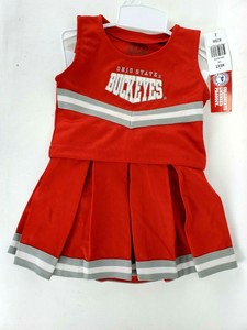 ohio state dog cheerleader outfit