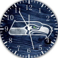 Seattle Seahawks Wall Clock E447 Personalized option with adding names