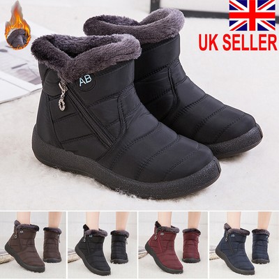 warm fur lined boots