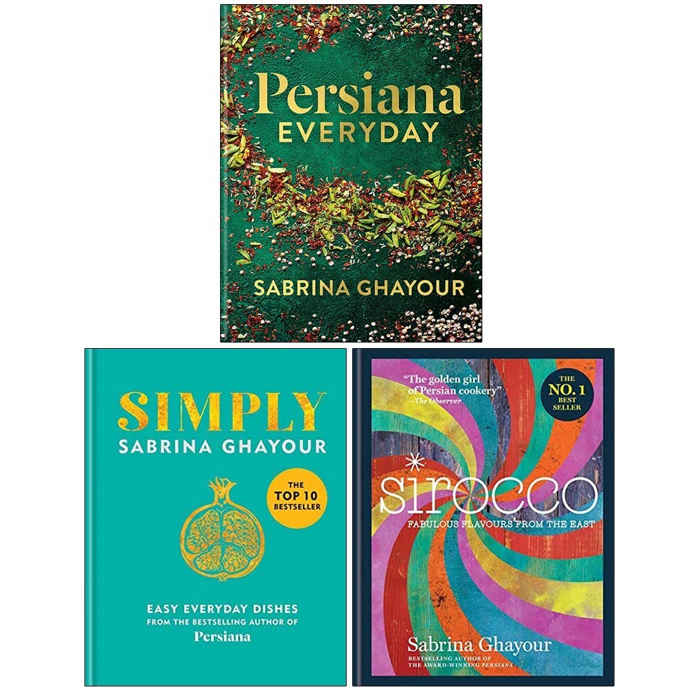 Sabrina Ghayour Collection 3 Books Set Persiana Everyday, Simply, Sirocco