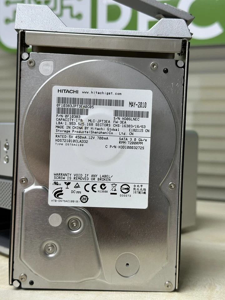 G-Technology G-Safe GEN3 1-TB 2X1 TB 2-Bay Data Storage With HDD + PSU - Image 4 of 4