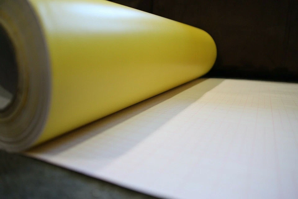 BEST VINYL Vinyl Resist 6 Mil Sandblasting film, Etch paint Masking Stencil 11.8" X 10 Feet