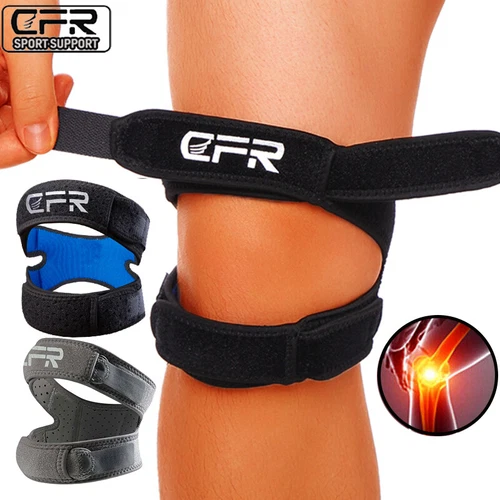 Knee Brace Support Patella Stabilizer Strap Pain Relief Arthritis Running Tendon - Picture 1 of 20