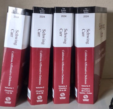 CALIFORNIA AFFIRMATIVE DEFENSES 4 volumes BRA...