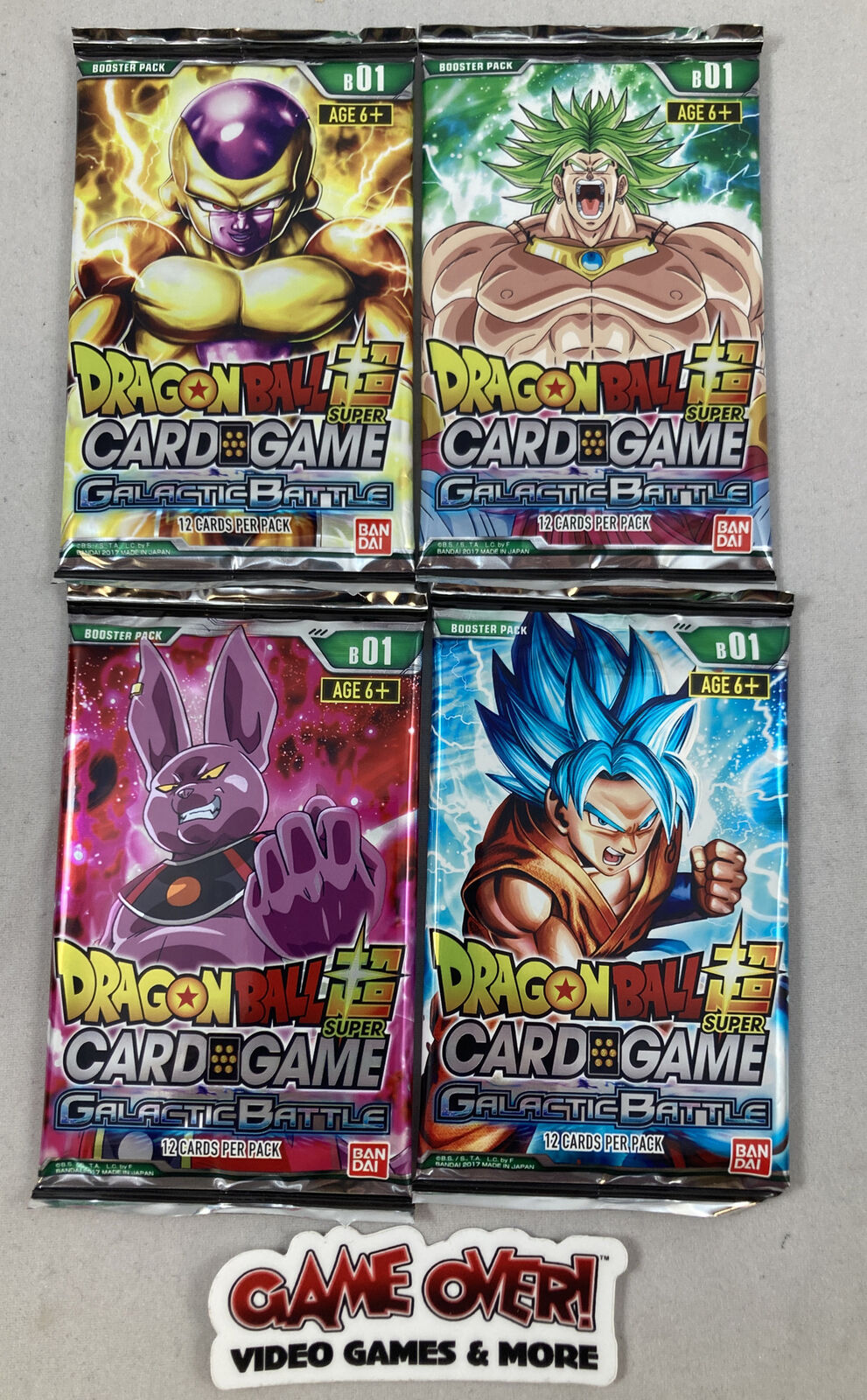 Dragon Ball Super Galactic Battle Booster Box Sealed