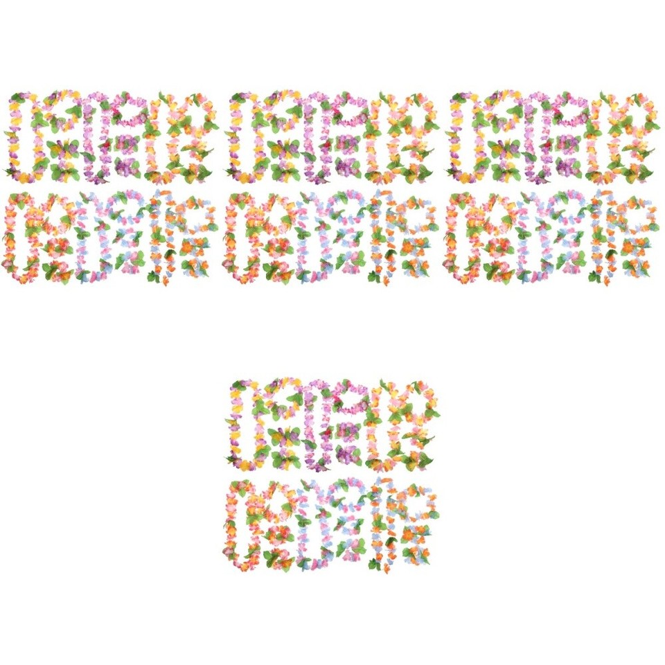 4 Sets Flower Kit Hawaiian Lei Festival Accessories Banquet eBay