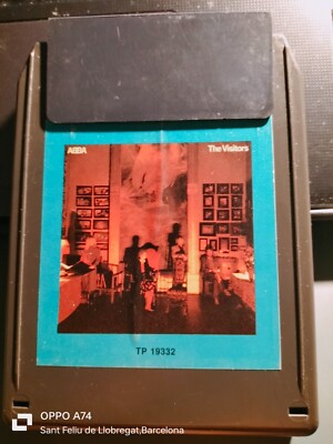 RAR 8 TRACK. ABBA. THE VISITORS. CARTRIDGE ALBUM