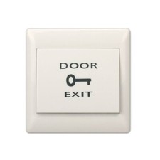 Door Exit Switch Panel for Access Control Wall Mount Push Button Plastic