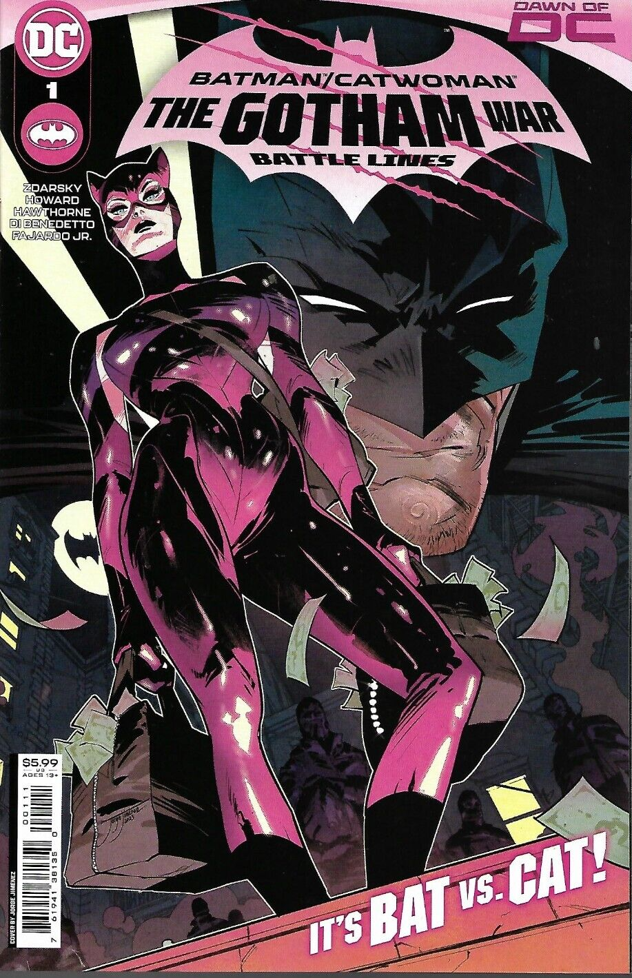 BATMAN/CATWOMAN - THE GOTHAM WAR - BATTLE LINES (2023) #1 - New Bagged (S)