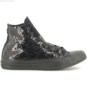 converse charcoal sequin