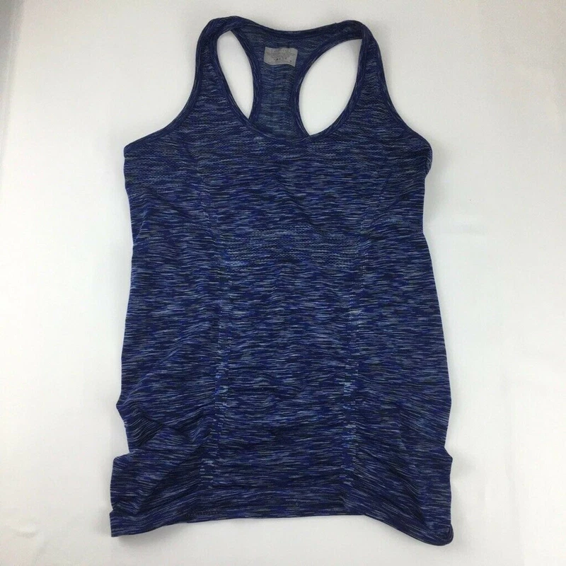 athleta fastest track space dye scoop stretch racerback tank-top