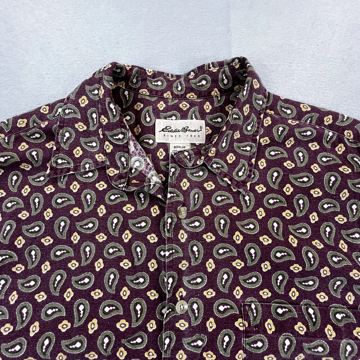 Eddie Bauer Paisley Casual Button-Down Shirts for Men for sale | eBay