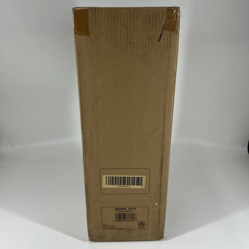 Lasko Tower 23" 1500 vatios eléctrico de cerámica oscilante calentador de espacio blanco 5775 Foto 2 de 3