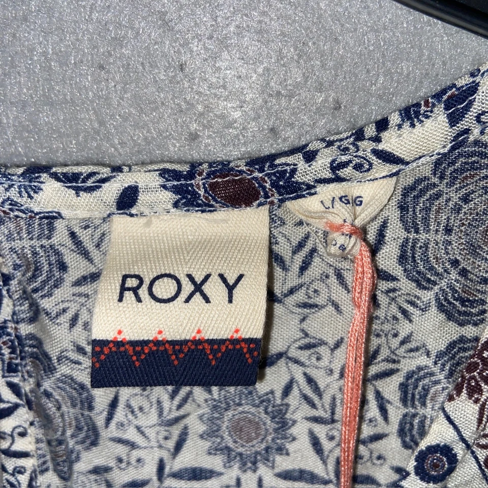 Mameluco Roxy Mujer Grande Rosa Multicolor Boho Festival Manga Acampanada Foto 3 de 4