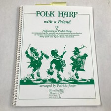 Folk Harp with a Friend EASY, ALL HARPS  STRING QUARTET 12 Celtic tunes Jaeger