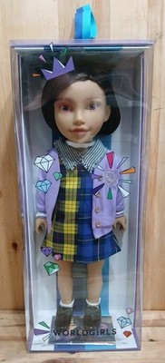 WORLDGIRLS Doll Premiere Edition #104 IZEL WARRIOR Rare Find Collectible NEW/BOX