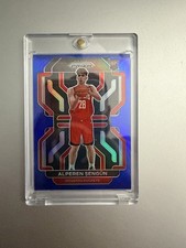 2021-22 Panini Prizm #318 Alperen Sengun Blue Prizm RC /199 Rockets
