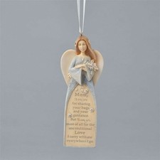 Foundations Christmas Hanging Ornament Holiday Thank You Mom Angel 4047727