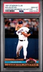 NOLAN RYAN 1991 Stadium Club Charter Members-No Hitter PSA 10 GEM MINT